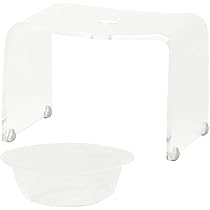 Amazon｜アクリルバスチェア 20cm + ウォッシュボール クリア 2