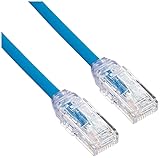 パンドウイットコーポレーション LANケーブル Cat6A 超極細 プロ仕様 3m 青 UTP28X3MBU