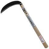 千吉 金 片刃中厚鎌 本刃付 180MM