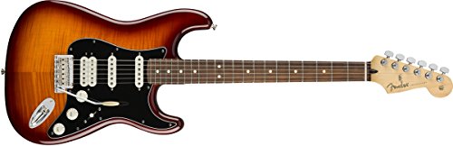 Fender エレキギター Player Stratocaster® HSS Plus Top, Pau Ferro Fingerboard, Tobacco Sunburst