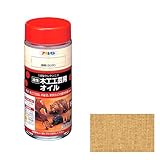 アサヒペン 木工工芸用オイル 300ML 透明(クリヤ)