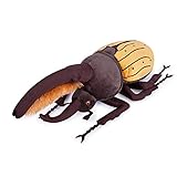 昆虫ぬいぐるみぬいぐるみシミュレーションカブトムシぬいぐるみアトラス動物昆虫カブトムシソフト甲殻類モデルモデル人形教育ギフト…