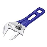 Hongma ショートシャンク レンチ スパナー 目盛り付 アジャスタブル 最大口開幅34mm