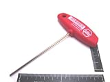 ドイツ製T型六角レンチ2.5ｍｍ　334-2.5-100　赤　DAIKITOOL　・