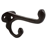 ti002 bestplusクラシックCast Iron Single壁フック/帽子バッグキーコートフック、ホーム装飾ギフト