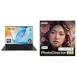 【セット買い】 ASUS ノートパソコン Vivobook S 16 M5606WA 16インチ Ryzen AI 9 HX 370 メモリ32GB SSD1TB Windows11 重量1.5kg Wi-Fi 6E Type-C給電対応 M5606WA-AI9321W + 写真編集ソフトPhotoDirector 365 1年版