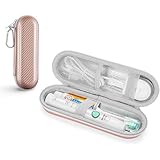 Crystal craft 歯ブラシケース ブラウン オーラルB フィリップス ソニッケアー 対応 携帯 電動 収納 トラベル 旅行 持ち運び【ゴールド】