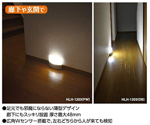 Sensor Light Flat Panel Design Bulb Color Led Hlh 13 Pw Ebay