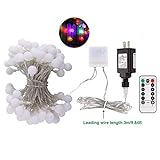 LEDストリングライト LEDイルミネーションライト 銅線ワイヤーライト 13メートル led 100 球 電飾 雰囲気作り 飾り付け Aolvo ボトルライト装飾品 室内 室内外 部屋 祝日 結婚式