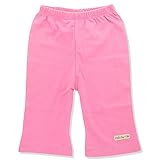 マックザヤック(Mak the yak) ロングパンツ 長ズボン 男の子 女の子 双子 出産祝い ベビー 新生児 ギフト プレゼント コットン 100% NY発 （ファンピンク） 3-6M（70cm）