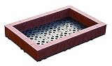システムファーム（組立て式花壇・菜園） 60cm×90cm×1段 セット ブラウン