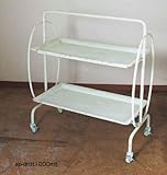 COLETTE 2段ワゴン　MINT-WHITE コレットシリーズ/フレンチ/女子/家具 sp-drdt1200mt-wh MINT