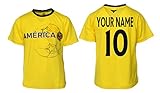 Club America Soccer Jersey Youth Boysトレーニングカスタム名と番号