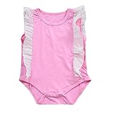 サクララ(Sakulala) ベビー服 子供服 歩行服 ロンパース 女の子 フリル レース 春 夏 新生児 満月/出産祝い/プレゼント/旅行 /記念日 0-36ヶ月