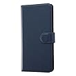 レイ・アウト docomo V30+/au isai V30+ ケース 手帳 マグネット/ダークネイビー RT-LV30PELC1/DN