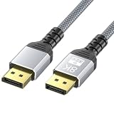 FamGift 8 K Displayport ケーブル DP 1.4バージョン標準HDダイナミックサポートケーブル HDR8K@60Hz、4 K 240 Hz、2 K DP-DP対応 コモンケーブルなど（1 m）