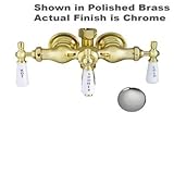 Barclay脚風呂用切替弁蛇口アクリルTub with古いスタイルシングルレバー混合水栓