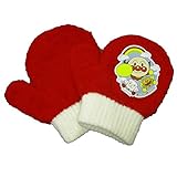 ベビー[アンパンマン]男女兼用|子供|ニットミトン|手袋Free(フリー)cm|レッド