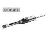 高炭素鋼　スチールモチジングチゼルスクエア　ホールソー　ドリルビット　木工ツール　包装付く　3/8 (9.5mm)