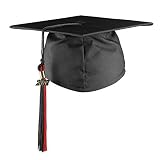 2018 + 2017ユニセックス幼稚園卒業キャップタッセルPhotography Forキッズ赤ちゃん幼児用-- yesgraduation US サイズ: One Size カラー: ブラック