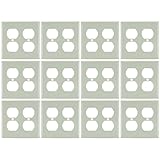 Sunlite、Gang二重レセプタクルプレート 1 Pack E212/A/12PK 12