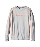 (マーモット)Marmot キッズTシャツ Windridge w/ Graphic Long Sleeve Top (Little Kids/Big Kids) Bright Steel/Grey 