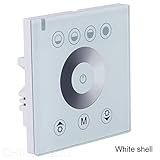 DIYホーム照明新しいRGB LEDタッチスイッチパネルコントローラのLED減光dc12 V LEDストリップライト SR5136