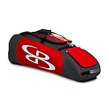 Boombah Spartan Rolling野球/ソフトボールバットバッグ – 38 " x 12 – 1 / 2 " x 12 " – 43カラーオプション – Holds 4 Bats and 
