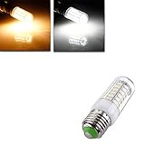 ILS - E27 6W 56 SMD 5730 LED Ultra Brigh Cover Corn Bulb AC 220V