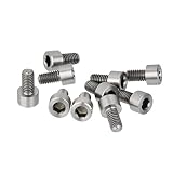 KOZEEY10個 M6 * 10 チタン 合金 ねじ 六角 キャップヘッド ソケット 六角 レンチ ボルト 頭ネジ 工業用