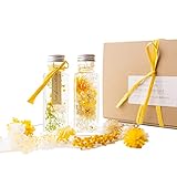 母の日ギフト２本作れる材料が全て揃ったハーバリウムキット【イエロー】