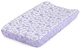 Balboa Baby Quilted Changing Pad Cover ( Lavender Poppy ) by Balboa