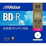 VERBATIMJAPAN 録画用BD-R 1-6倍速 25GB 10枚 VBR130RP10J1 [～10枚]