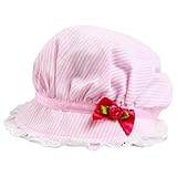 ARAUS ベビー レース帽子 ソフトハット バケットハット 花飾り きれい 日除け 日焼け予防 通気 おしゃれ あかちゃん キッズ 児童 がルーズ プリンセス アウトドア キャップ お出かけ 誕生日