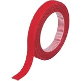 TRUSCO(トラスコ) マジックバンド結束テープ 両面 20mm×30m 赤 MKT-20W-R × 20巻 【ケース販売】
