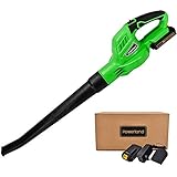 ユニティコ(Uniteco) コードレスブロワ 充電式 ガーデンブロア 20Vリチウム電池 充電器付 吹き飛ばし専用