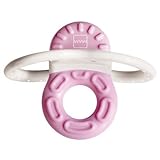 MAM Bite And Relax Phase 1 Mini Teether - Pink by MAM
