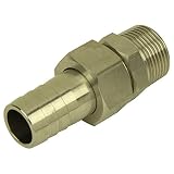 SK11 ステンレスホースジョイント タケノコ外径 27mm ネジ R1 H27×8M VHJ-0827