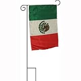 12X18 Mexico Mexican Sleeved Garden Stand 12X18 Flag [並行輸入品]