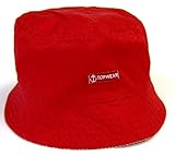 エムジュニア リバーシブルベビーハット ギンガムレッド 46cm