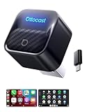 【公式】オットキャスト 2026最新型 OTTOCAST MINI Core オットキャストミニ CarPlay＆AndroidAuto ワイヤレス アダプター アンドロイドオート＆カープレイ無線化接続 Wi-Fi 6・Bluetooth 5.4 搭載 純正有線CarPlay/Android Aut