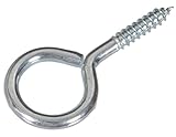 The Hillman Group 35224 Screw Eye, 8 x 1-5/8-Inch, 15-Pack [並行輸入品]