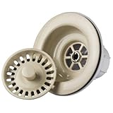 Mountain配管Bwstu / Ps Kitchen Sink Strainer、光沢ステンレススチール