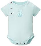 Finn+Emma フィン&エマ 半袖ロンパース オーガニックコットン100% 9-12ヶ月 セイラー B02-0200h9-12 Clearwater