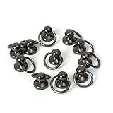 トチカン ジョイント金具 10個入り レザークラフト 止め金具 バッグ ベルト カバン 修理 レザークラフト DIY ハンドメイド パーツ