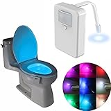 トイレトイレ便器ライト、ライト、LED Motion Activatedトイレトイレライトナイトライト、、16色変更センサー夜間ライトfor Potty Train