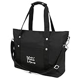 [PasoLigero] トートバッグ マザーズバッグ キャリーバッグ ショルダーバッグ ジムバッグ メンズ レディース 大容量 2層式 弁当・靴収納 A4サイズ ポーチ付き 2WAY 人気 多機能 