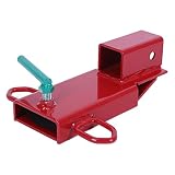 HECASA クランプオンフォークリフト2インチヒッチレシーバーパレットフォークトレーラー牽引アダプター
