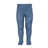 コンドル Condor 子供タイツ リブタイツ(全65色)  Cobalt(コバルト) 4(3歳~4歳)