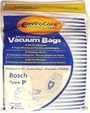 Filters-NOW VFBO14010 Bosch Type P Vacuum Bags and Filters